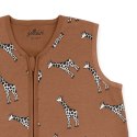 Jollein śpiworek niemowlęcy do spania letni GIRAFFE Caramel 70 cm