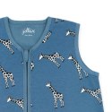 Jollein śpiworek niemowlęcy do spania letni GIRAFFE Jeans Blue 110 cm