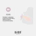 BIBS DE LUX 2-PACK BLOSSOM & DUSKY LILAC Smoczek uspokajający silikonowy ONE SIZE