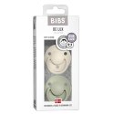 BIBS DE LUX 2-PACK IVORY & SAGE Smoczek uspokajający silikonowy ONE SIZE