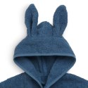 Jollein szlafroczek dziecięcy z kapturem 3-4 lata Króliczek RABBIT FROTTE Jeans Blue