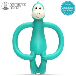 Matchstick Monkey gryzak silikonowy sensoryczny z mini szczoteczką Animals Dino