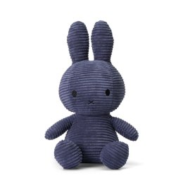 Miffy przytulanka Króliczek 33 cm sztruks BLUE