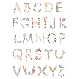 Mushie - Plakat Alphabet Large