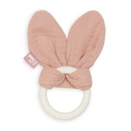 Jollein gryzak silikonowy Bunny Ears Rosewood