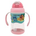 Marcus & Marcus butelka/bidon z obciążoną słomką 3D 2w1 350 ml Pink Pokey