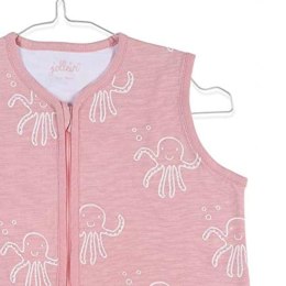 Jollein śpiworek niemowlęcy do spania letni OCTOPUS Pink 90 cm