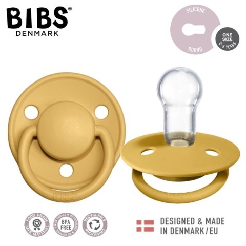 BIBS DE LUX HONEY BEE Smoczek uspokajający silikonowy ONE SIZE BOX 20 SZT