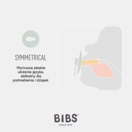 BIBS INFINITY SYMMETRICAL IVORY S Smoczek Symetryczny Silikonowy