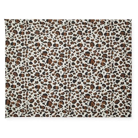 Jollein mata niemowlęca do zabawy i raczkowania 96x78 cm LEOPARD Natural