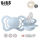 BIBS COUTURE BABY BLUE M Smoczek ortodontyczny silikonowy