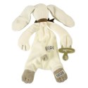 Maud N Lil Opiekun smoczka z organicznej BIO bawełny GOTS Ears The Bunny Comforter 2in1