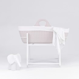 Moba Moses Basket Blush Oddychający Kosz Mojżesza do kołyski