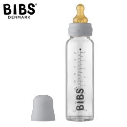 BIBS BABY GLASS BOTTLE CLOUD Antykolkowa Butelka Szklana dla Niemowląt 225 ml