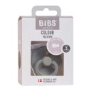 BIBS COLOUR 1 PACK SAGE L Smoczek Uspokajający kauczuk Hevea