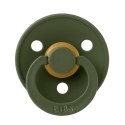 BIBS COLOUR 2-PACK DARK OAK & HUNTER GREEN M Smoczek Uspokajający kauczuk Hevea