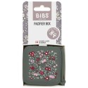 BIBS LIBERTY PACIFIER BOX CHAMOMILE LAWN PINE 2 w 1 etui do smoczków oraz pojemnik do sterylizacji smoczków