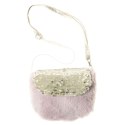 Rockahula Kids torebka dla dziewczynki Shimmer Sequin Fur Lilac