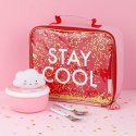 A Little Lovely Company - TERMO lunchbox GLITTER Stay cool