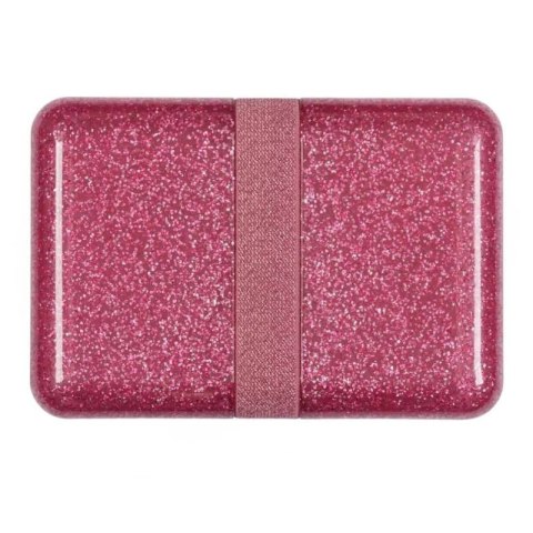 A Little Lovely Company - Śniadaniówka Lunchbox GLITTER Pink