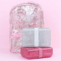 A Little Lovely Company - Śniadaniówka Lunchbox GLITTER Pink