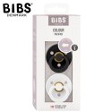 BIBS COLOUR 2-PACK BLACK & WHITE S Smoczek Uspokajający kauczuk Hevea