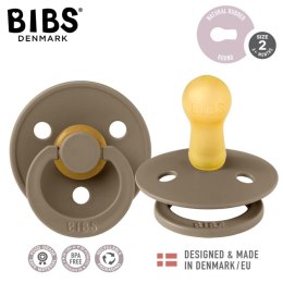 BIBS COLOUR DARK OAK M Smoczek Uspokajający kauczuk Hevea