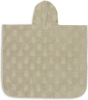 Ręcznik kąpielowy z kapturem 65x62cm Terry Miffy Jacquard - Olive Green Jollein