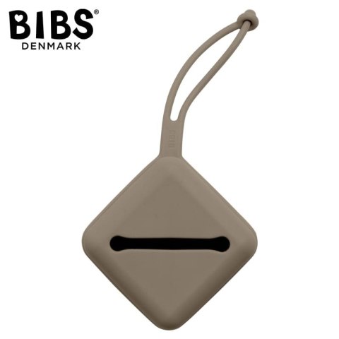 BIBS PACIFIER CASE DARK OAK pojemnik na 3 smoczki