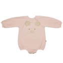 Hi Little One rampers niemowlęcy MIŚ OverSize BOHO Blush roz M Pom Pom