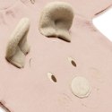 Hi Little One rampers niemowlęcy MIŚ OverSize BOHO Blush roz M Pom Pom