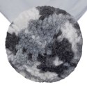 Hi Little One komin bandana zimowa dla niemowlaka ALPACA BOHO Grey M Pom Pom