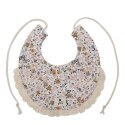 Hi Little One śliniak wiązany BOHO FLOPI Sand Pom Pom