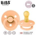 BIBS COLOUR PEACH SUNSET M Smoczek Uspokajający kauczuk Hevea