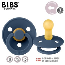 BIBS COLOUR STEEL BLUE M Smoczek uspokajający kauczuk Hevea