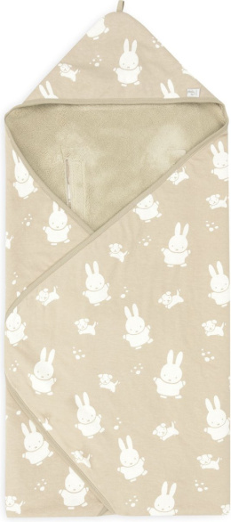 Kocyk 85x85 cm Miffy Snuffy - Olive Green Jollein