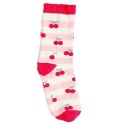 Rockahula Kids 2 pary skarpetek dla dziewczynki Cherry Stripe roz 17-19 cm