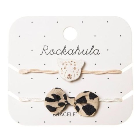 Rockahula Kids bransoletki dla dziewczynki 2 szt. Lily Leopard