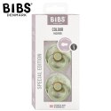 BIBS COLOUR TIE DYE 2-PACK SAGE IVORY & SAGE IVORY S Smoczek Uspokajający kauczuk Hevea