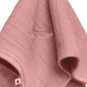 BIBS CUDDLE CLOTH KANGAROO DUSTY PINK Pieluszka przytulanka z zawieszką na smoczek