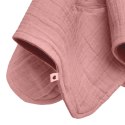 BIBS CUDDLE CLOTH KANGAROO DUSTY PINK Pieluszka przytulanka z zawieszką na smoczek