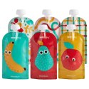 DIDOBABY 6 PACK Saszetki wielorazowe FRUITS