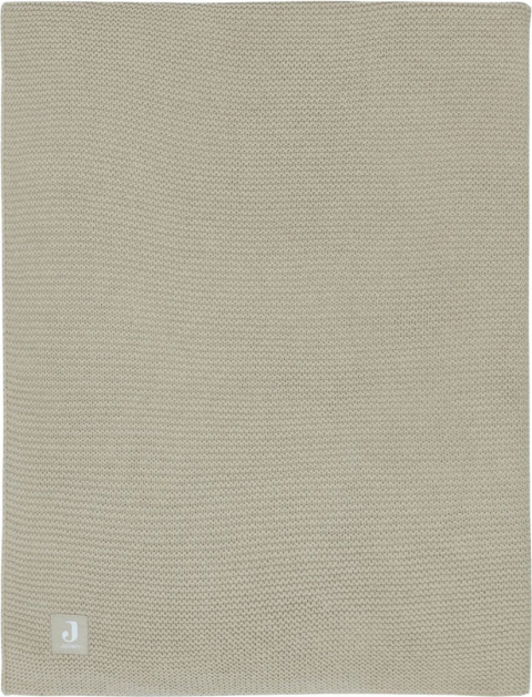 Kocyk dla niemowląt 100x150 cm Basic oliwkowy Jollein Kocyk dla niemowląt 100x150 cm Basic oliwkowy Jollein