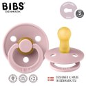 BIBS COLOUR PINK PLUM M Smoczek uspokajający kauczuk Hevea