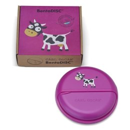 Carl Oscar BIG SnackDISC™ 5 komorowy obrotowy pojemnik na przekąski Purple - Cow