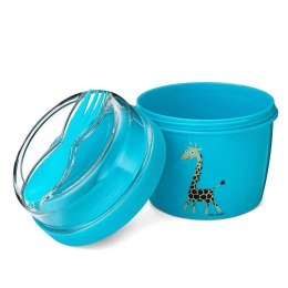 Carl Oscar- N'ice Cup™ L Pojemnik śniadaniowy z wkładem chłodzący Turquoise - Giraffe