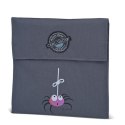 Carl Oscar torebka termiczna na kanapki Pack'n'Snack Grey Spider