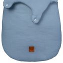 Hi Little One śpiworek dla Noworodka muślin TOG 3,0 ONE BAG Baby Blue roz S