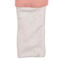 Hi Little One śpiworek dwustronny z nogawkami TOG 1,5 BIO muślin SLIM BAG BABY PINK/CORAL roz M