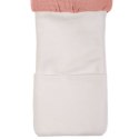 Hi Little One śpiworek dwustronny z nogawkami TOG 1,5 BIO muślin SLIM BAG BABY PINK/CORAL roz M